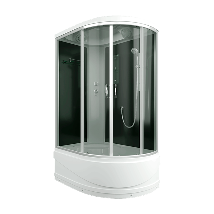 Душевая кабина ERLIT 35 серия ER3512TPL-C4-RUS тонированное стекло ER3512TPL-C4-RUS