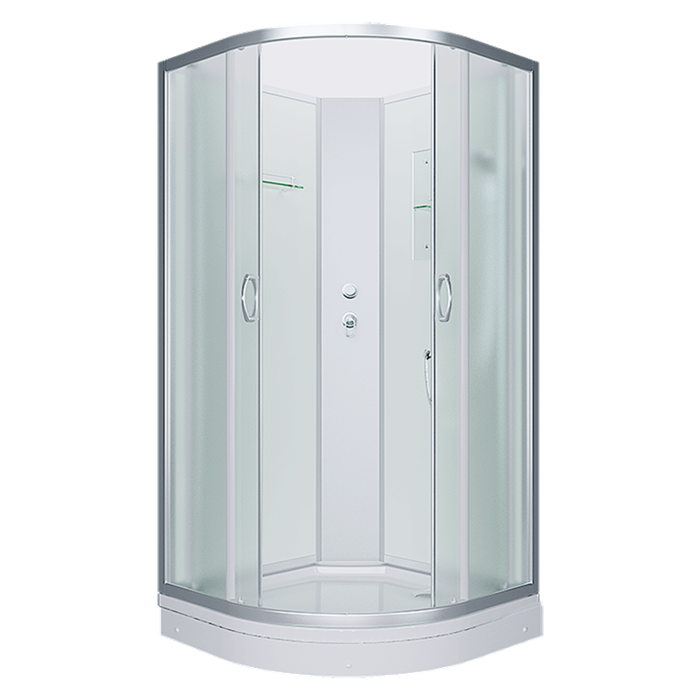 Душевая кабина ERLIT 35 серия ER3509PE-C3-RU матовое стекло ER3509PE-C3-RUS