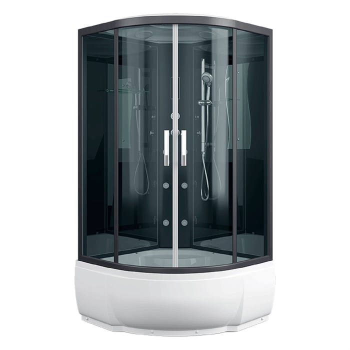 Душевая кабина ERLIT 57 серия ER5709TP-C24-RUS тонированное стекло ER5709TP-C24-RUS