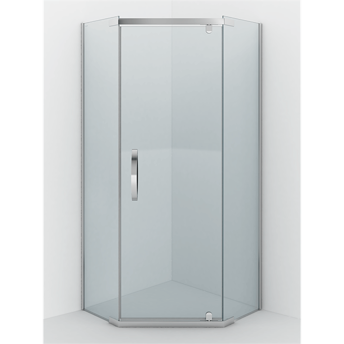 Душевой уголок ALEX BAITLER 2 серия AB215-100 прозрачное стекло AB215-100