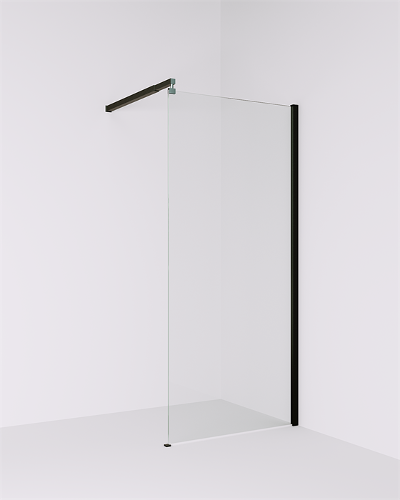 Душевая перегородка ALEX BAITLER 29 серия AB2990B1 прозрачное стекло AB2990B1