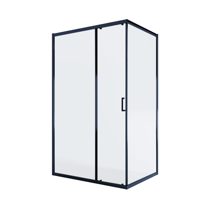 Душевой уголок ALEX BAITLER 1 серия AB14120B1 прозрачное стекло AB14120B1