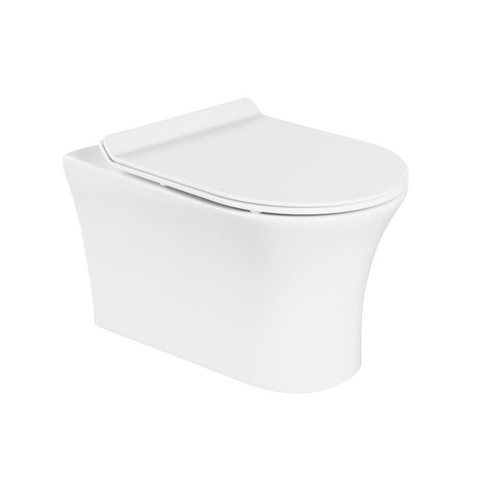 Унитаз подвесной безободковый Belbagno ANCONA BB1224CHR-SM 195195 - фото 189093