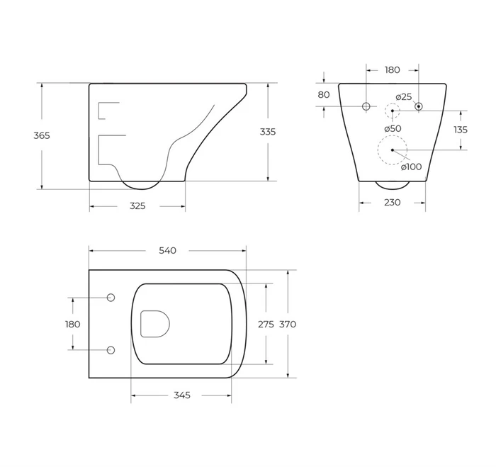 Унитаз подвесной безободковый BelBagno SELA BB3201CHR 203908
