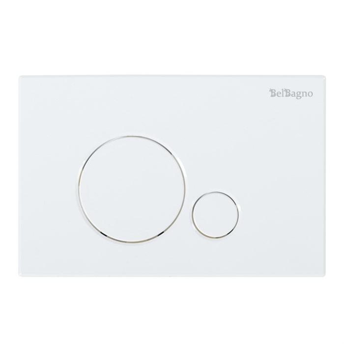 Кнопка смыва BelBagno SFERA BB014-SR-BIANCO, цвет-белый 194719 - фото 189232