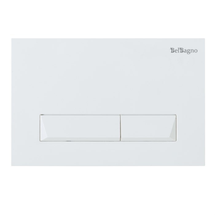 Кнопка смыва BelBagno MARMI BB009-MR-BIANCO, цвет-белый 194714 - фото 189264