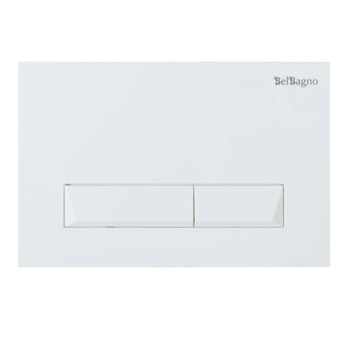 Кнопка смыва BelBagno MARMI BB009-MR-BIANCO, цвет-белый 194714