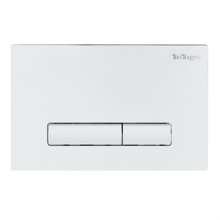 Кнопка смыва BelBagno GENOVA BB018-GV-BIANCO, цвет-белый 194968 - фото 189290