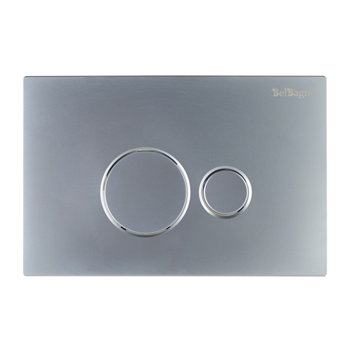 Кнопка смыва BelBagno BB080CR.MAT, матовый хром 201628 - фото 189293