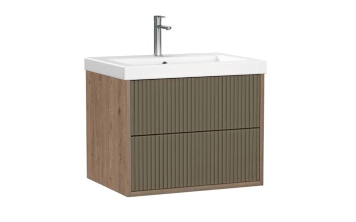 Тумба под раковину подвесная CERSANIT CLASSIC RIBBLE 60 для COMO 60 коричневый (69279) 69279