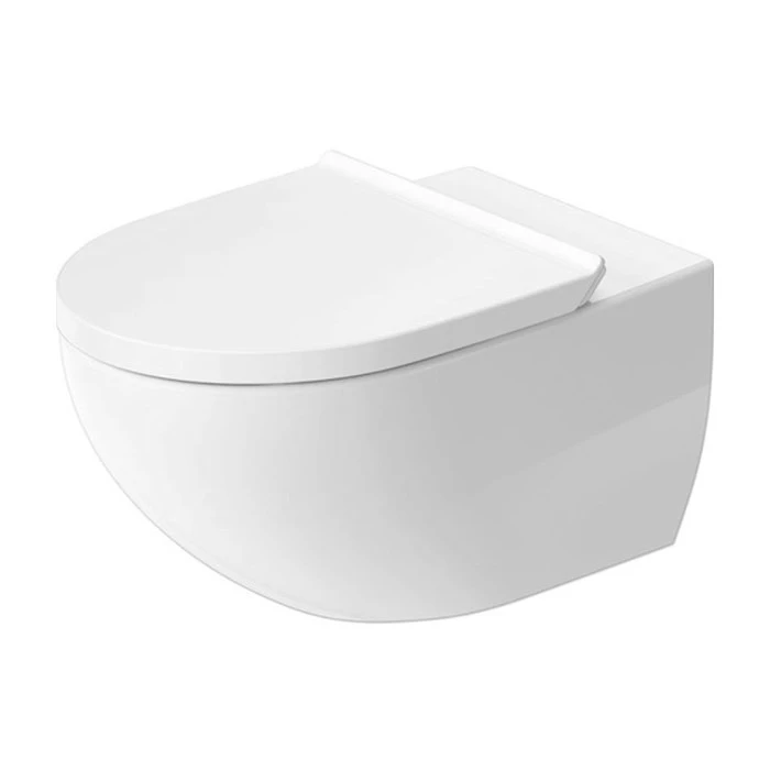 Унитаз подвесной Duravit Architec 45726900A1 безободковый, с микролифтом 45726900A1