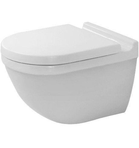 Duravit Starck 3 45270900A1 Унитаз подвесной в комплекте (белый) 45270900A1 - фото 193893