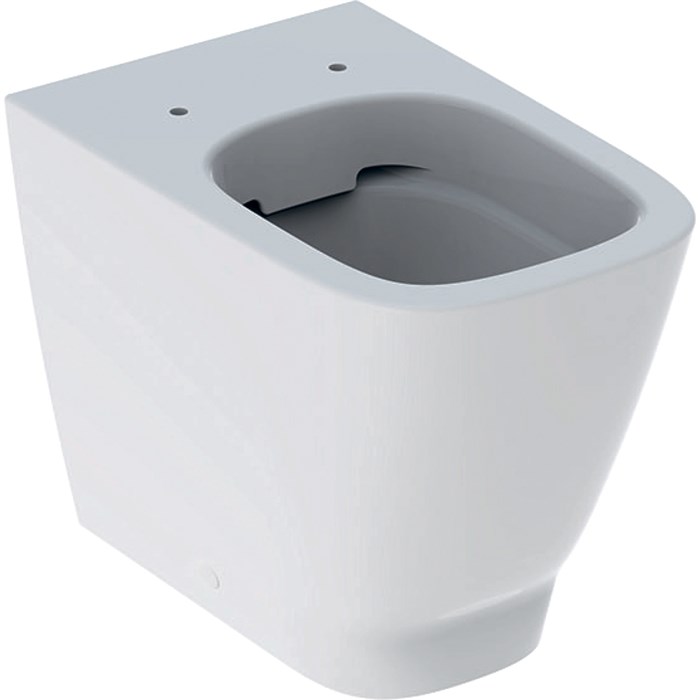 Напольный унитаз Geberit Smyle Square, приставной, закрытая форма, Rimfree: T=54см, Белый 500.840.00.1 500.840.00.1 - фото 194308