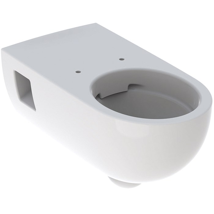 Geberit Renova Comfort Унитаз подвесной безободковый Rimfree®, глубина 70 см, с открытым креплением 500.693.01.1 500.693.01.1 - фото 194450