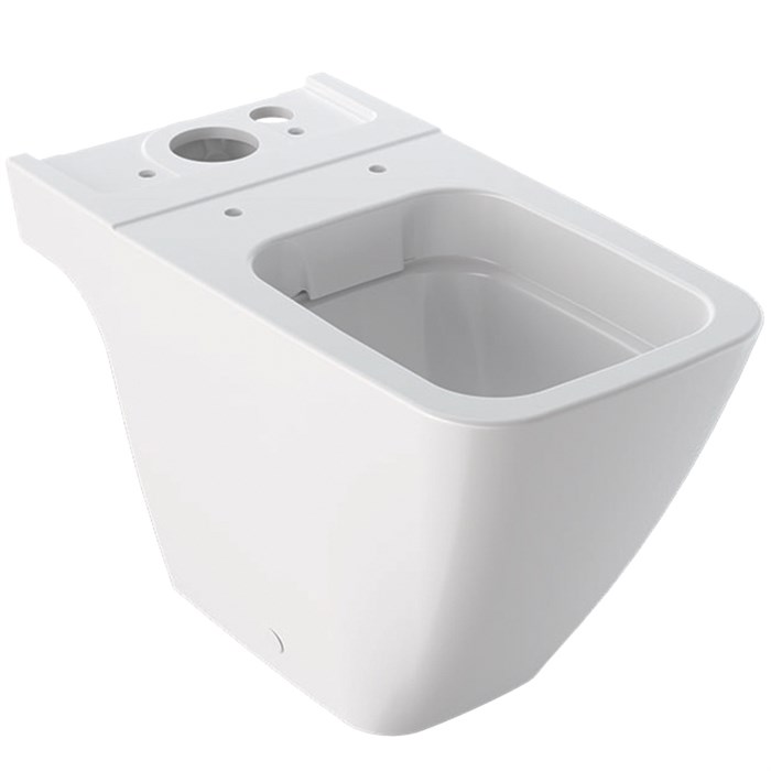 Geberit iCon Square Чаша унитаза напольного безободковая Rimfree®, T=63.5cm, белый 200930000 200930000 - фото 194556