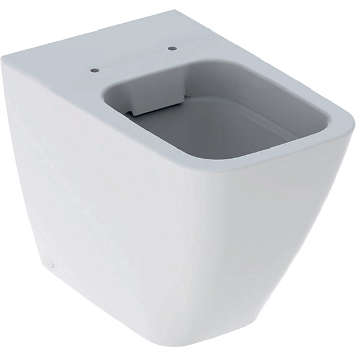 Geberit iCon Square Унитаз напольный приставной безободковый Rimfree® 6 л 211910000 211910000 - фото 194579