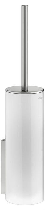 Ершик для унитаза KEUCO EDITION 400 11564219000 с крышкой, в комплекте с хрустальной колбой, с внутренней пластиковой колбой и запасной головкой ершика, подвесной, нержавеющая сталь finish 11564219000 - фото 194834