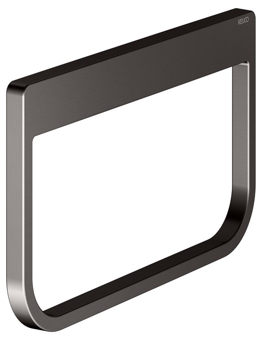 KEUCO MOLL Кольцо для полотенца, поворотное, арт.12721350000 титан черный шлифованный 12721350000