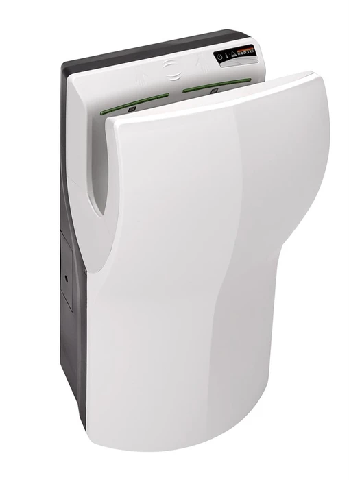 Сушилка для рук Mediclinics Dualflow Plus® M14A-I, сенсорная, погружного типа, сверхбыстрая с белой крышкой из АБС-пластика M14A-I