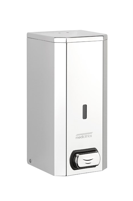 Дозатор мыло-пены Mediclinics DJF0032CS, настенный, ручной, нержавеющая сталь AISI 304, матовый DJF0032CS - фото 197545