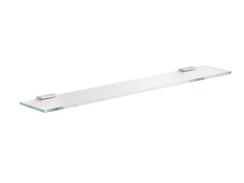 Полка для ванной Keuco MOLL 12710015600, 650х8х125 mm, с держателями, кристаллин, хром 12710015600 - фото 197921