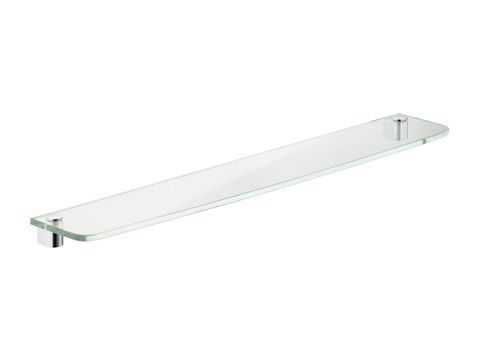 Полка для ванной Keuco ELEGANCE 11610009600, 600 мм, без держателей, хрустальное стекло 11610009600 - фото 197950