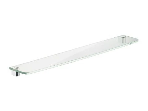 Полка для ванной Keuco ELEGANCE 11610009600, 600 мм, без держателей, хрустальное стекло 11610009600