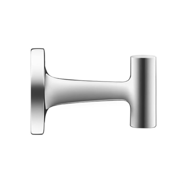 Крючок для ванной Duravit Starck T 0099291000, одинарный, латунь, хром 0099291000 - фото 199047
