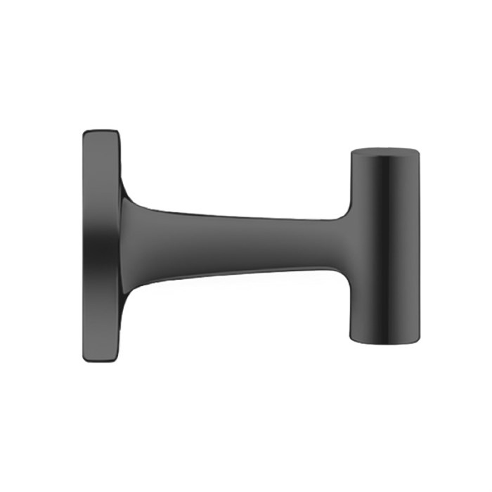 Крючок для ванной Duravit Starck T 0099294600, одинарный, латунь, черный 0099294600 - фото 199050
