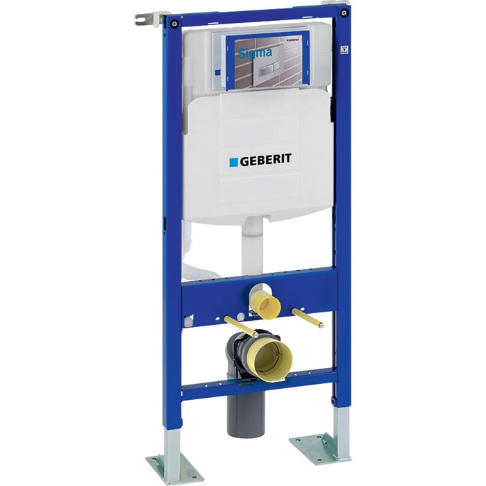 Инсталляция Geberit Duofix для подвесного унитаза, 112 см, со смывным бачком скрытого монтажа Sigma 12 см, отдельно стоящий 111.333.00.5 111.333.00.5 - фото 199462