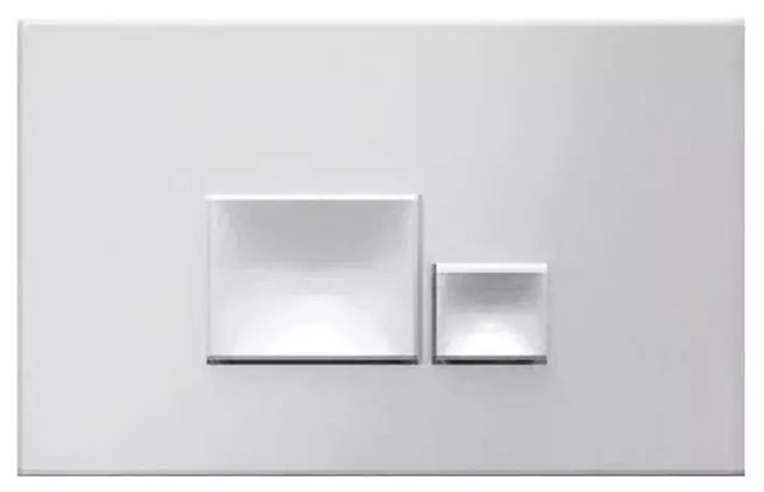 Axis ISVEA Piazza 54MJ0111I Кнопка для инсталляции, двойной смыв 54MJ0111I - фото 199947