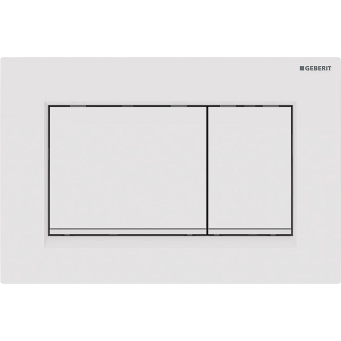 Кнопка смыва Geberit Sigma30 115.883.11.1, двойной смыв, цвет: белый 115.883.11.1 - фото 200017