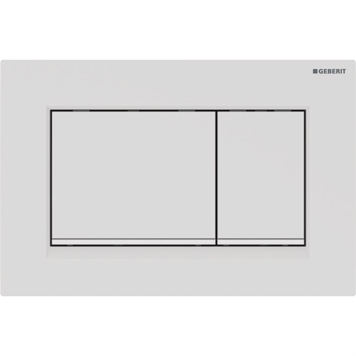 Кнопка смыва Geberit Sigma30 115.883.01.1, двойной смыв, цвет белый 115.883.01.1 - фото 200021