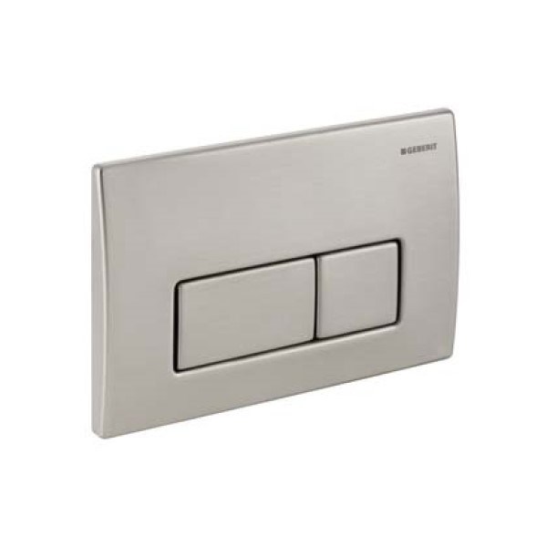 Кнопка смыва Geberit KAPPA 50 115.258.00.1, двойной смыв, нержавеющая сталь 115.258.00.1 - фото 200053