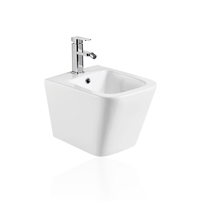 Биде подвесное "Koller Pool" KVADRO антибактериальное покрытие KR-0485-B KR-0485-B - фото 200500