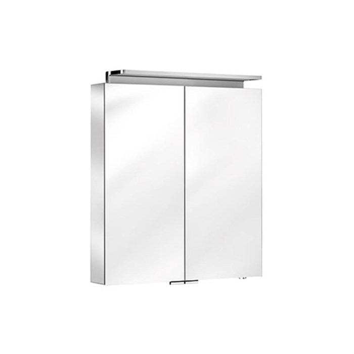Зеркальный шкаф KEUCO Royal L1, 13602171301, с подсветкой, 650х742х150 мм, серебристый анодированный/зеркало 13602171301 - фото 200815