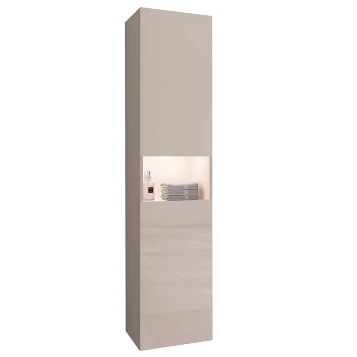 Высокий шкаф-пенал KEUCO STAGELINE, 32831180101, 400x1800x360 мм, к/ф: кашемир 32831180101