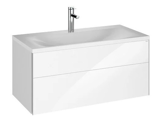 Комплект мебели KEUCO Royal Reflex, 39604210100, 1000 мм, к/ф: белый глянцевый 39604210100 - фото 200936