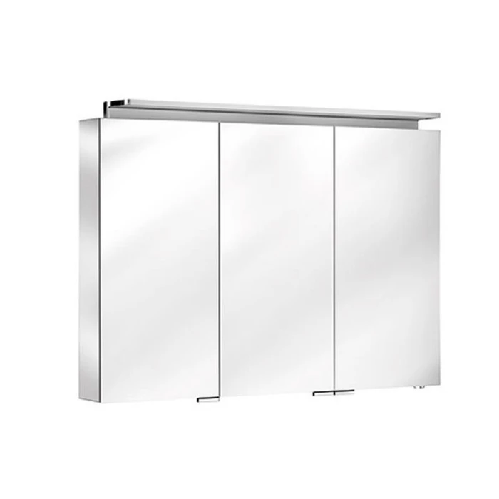 Зеркальный шкаф KEUCO Royal L1, 13604171302, 1000х742х150 мм, к.: серебристый анодированный/зеркало 13604171302