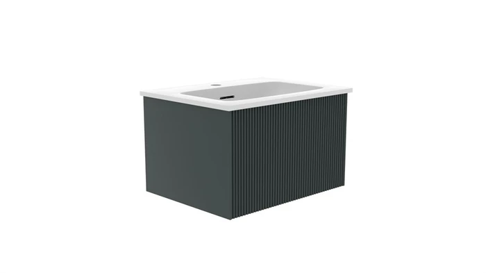 Тумба под раковину LA FENICE TERRA Grigio серая 60, FNC-01-TER-G-60 FNC-01-TER-G-60
