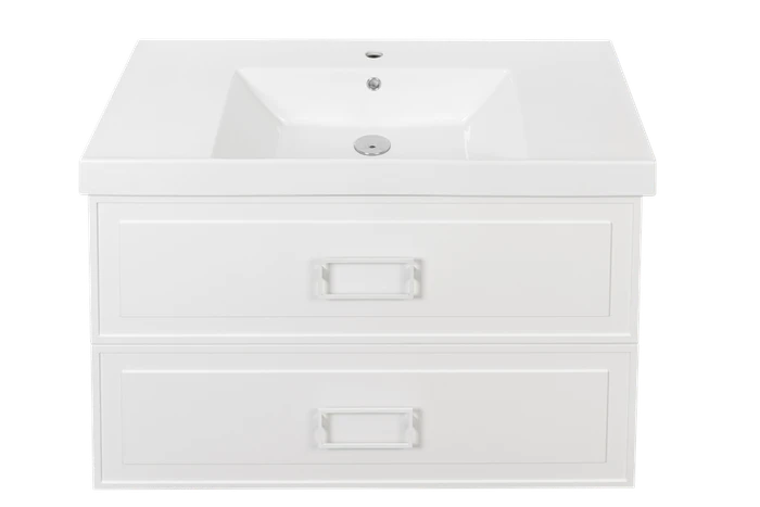 Тумба под раковину LA FENICE Cubo Bianco TWIN белый 100, FNC-01-CUB-B-100-2 FNC-01-CUB-B-100-2