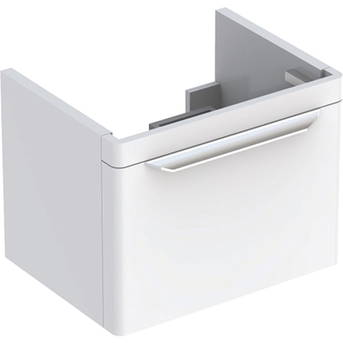 Шкафчик в ванную Geberit myDay Y824065000, 540х410х405 мм, под раковину, 1 ящик с подсветкой, белый глянец Y824065000 - фото 201676