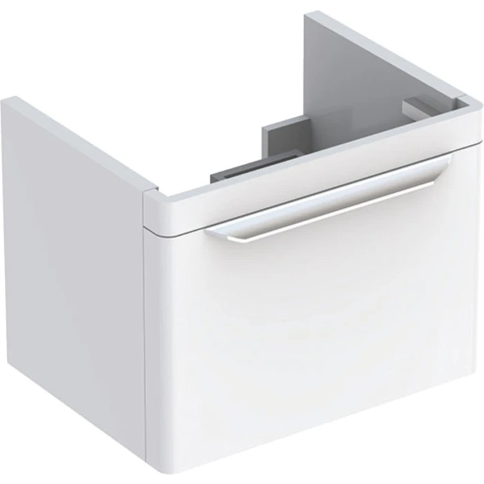 Шкафчик в ванную Geberit myDay Y824065000, 540х410х405 мм, под раковину, 1 ящик с подсветкой, белый глянец Y824065000