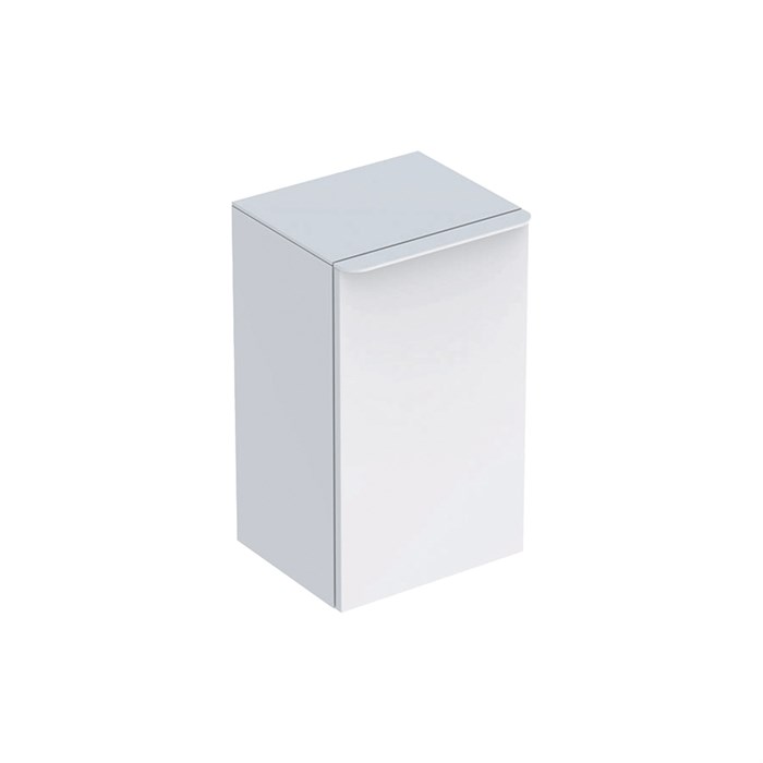 Geberit Smyle Square Боковой шкафчик низкий с одной дверцей правый, белый глянец 500.359.00.1 500.359.00.1 - фото 202095