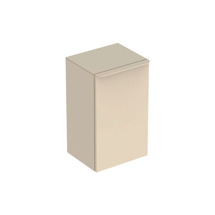 Geberit Smyle Square Боковой шкафчик низкий с одной дверцей левый, песчаный глянец 500.360.JL.1 500.360.JL.1 - фото 202106