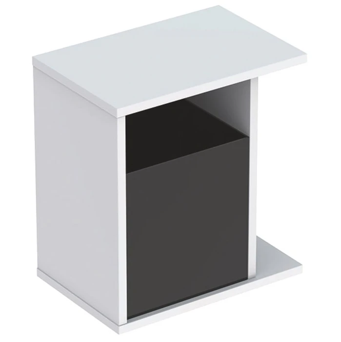 Geberit iCon Боковой шкафчик, 370х400х273 мм, белый глянец 840237000 840237000