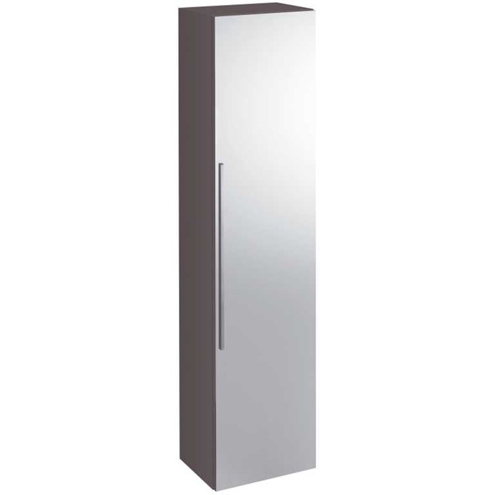 Geberit iCon Шкафчик с зеркалом 360x1500x309 мм, крепление дверей слева/справа платина глянец 840152000 840152000 - фото 202391