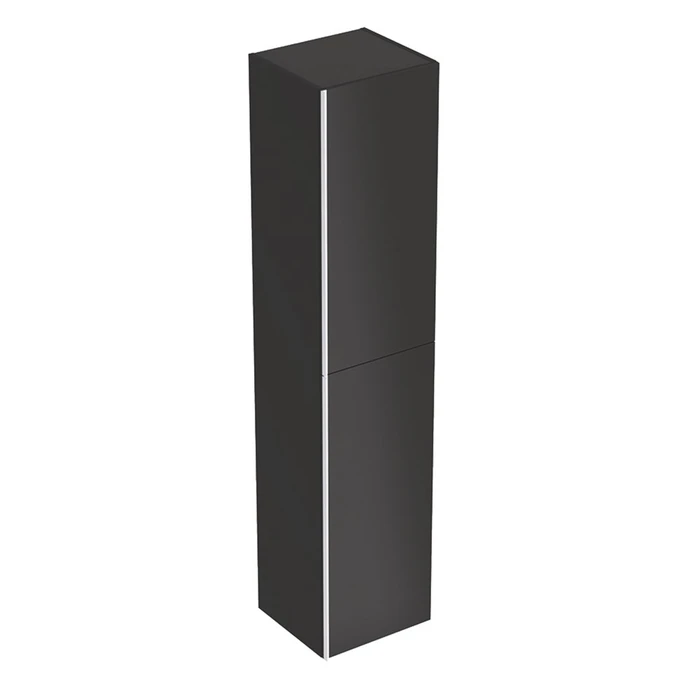 Geberit Acanto Высокий шкафчик 380 x 1730 x 360 мм, фронтальная часть: черное стекло
корпус: черный матовый — лакированный 500.619.16.1 500.619.16.1