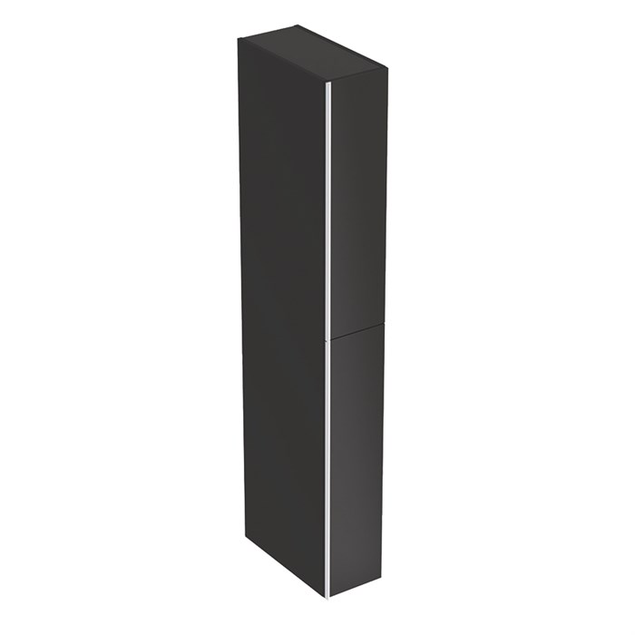 Geberit Acanto Высокий шкафчик , с ящиком для лекарств, 220 x 1730 x 476 мм, как разделитель комнаты, фронтальная часть: черное стекло
корпус: черный матовый — лакированный 500.638.16.1 500.638.16.1 - фото 202463