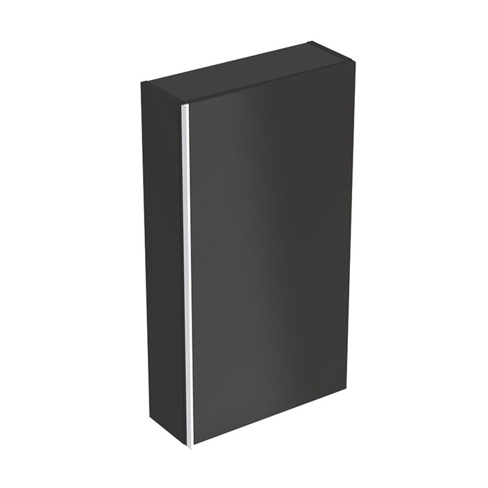 Geberit Acanto Верхний шкафчик , плоский, 450 x 820 x 174 мм, фронтальная часть: черное стекло
корпус: черный матовый — лакированный 500.639.16.1 500.639.16.1 - фото 202517